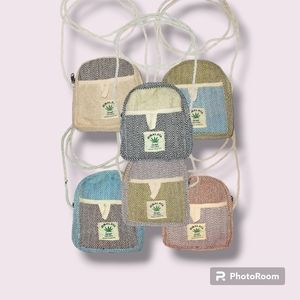 Small Crossbody Hemp bag